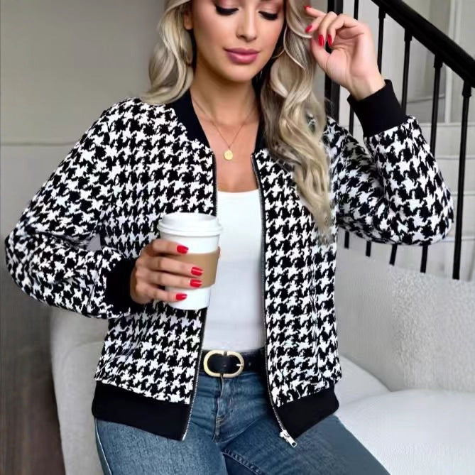 Jacket Short Coat Long Sleeve Baseball Jacket