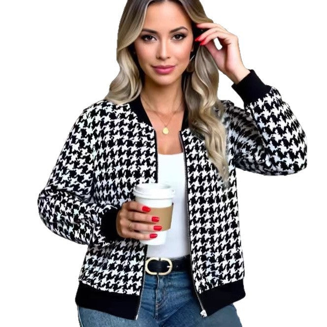 Jacket Short Coat Long Sleeve Baseball Jacket